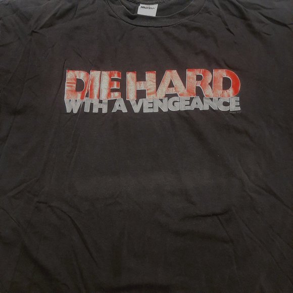 Vintage 1995 Die Hard With a Vengeance Movie Promo Men's XXL T-shirt Murina USA - Picture 6 of 9